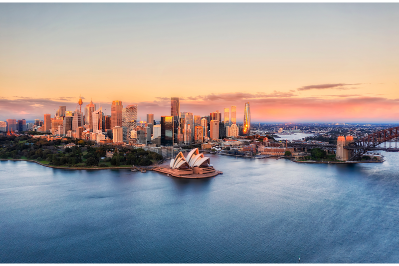 A picture of Sydney Harbour