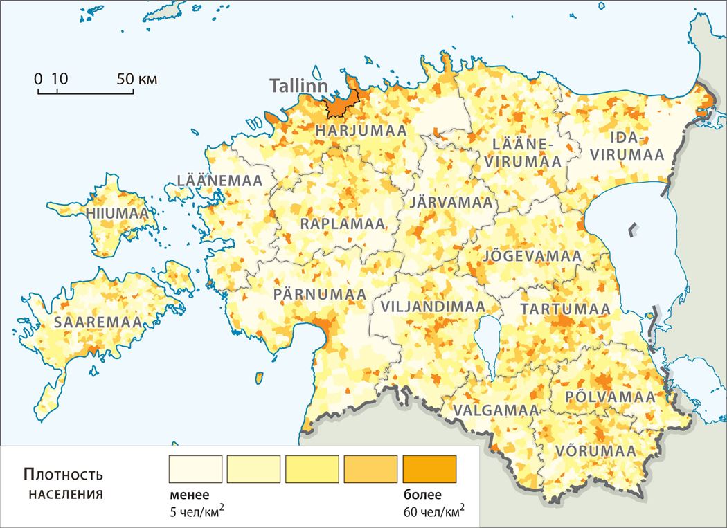 Карта где находится эстония